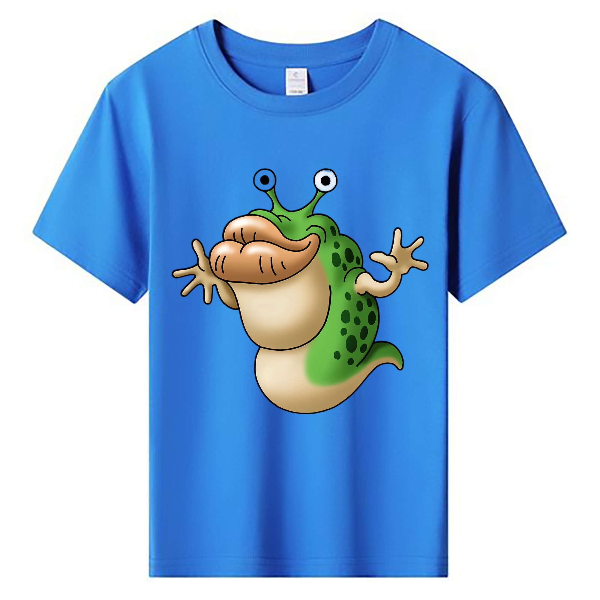 （画像用） ドラゴンクエスト Doragon Kuesuto Dragon Quest 綿100％キッズTシャツ（フロントプリント）